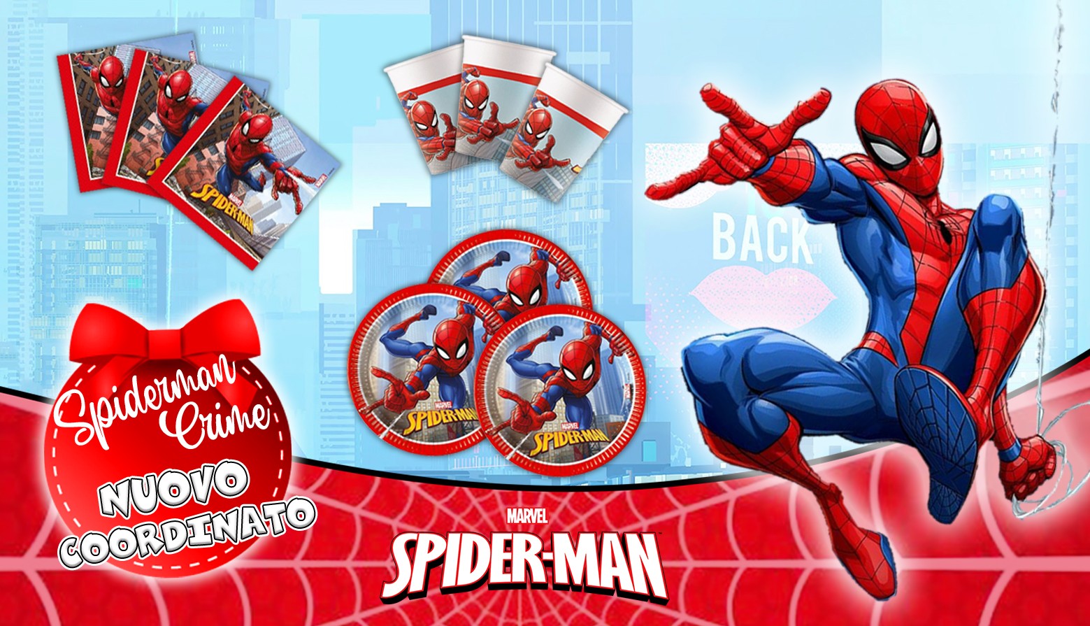 nuovo coordinato spiderman crime